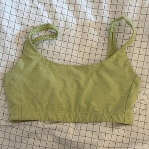 Outdoor Voices Lime Green Sports Bra